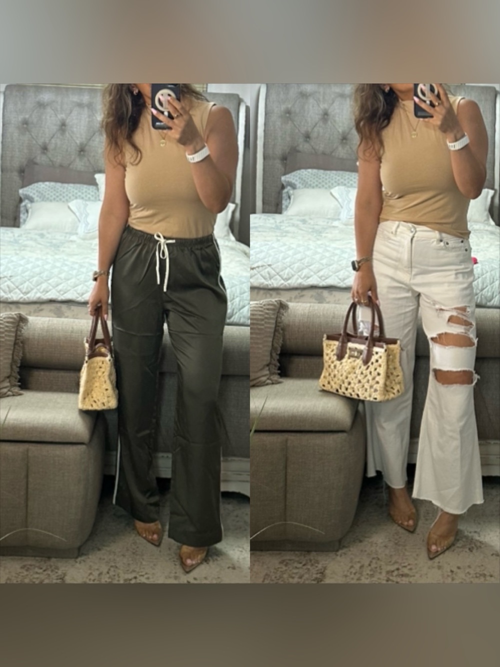 New🍂 🤎 Neutral Essential Sleeveless Top